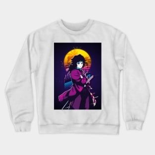 Giyu Tomioka Retro Art Crewneck Sweatshirt